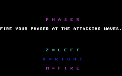 Phaser - Screenshot - Game Title Image
