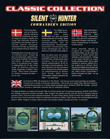 Silent Hunter: Commander's Edition - Box - Back Image