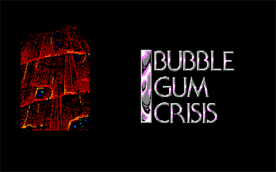 Bubblegum Crisis: Crime Wave - Screenshot - Game Title Image