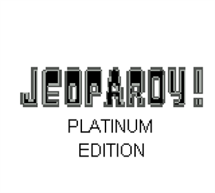 Jeopardy! Platinum Edition - Screenshot - Game Title Image