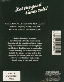Bobby Bearing - Box - Back Image