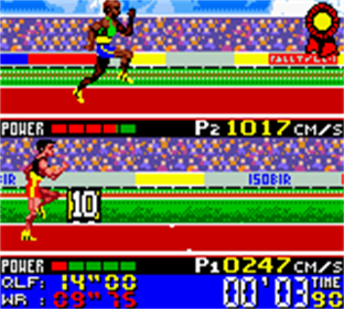 Carl Lewis Athletics 2000 - Screenshot - Gameplay Image