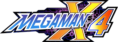 Mega Man X4 - Clear Logo Image