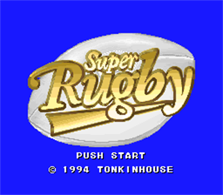 Super Rugby - Screenshot - Game Title Image