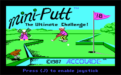 Mini-Putt - Screenshot - Game Title Image