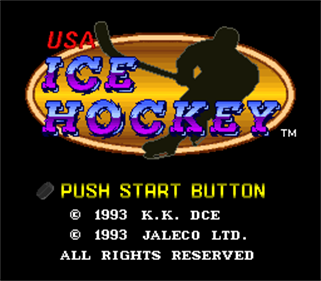 Pro Sport Hockey - Screenshot - Game Title Image