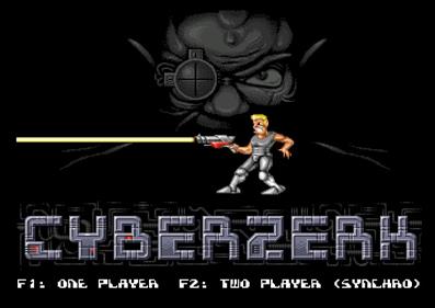 Cyberzerk - Screenshot - Game Title Image