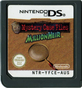 Mystery Case Files: MillionHeir - Cart - Front Image