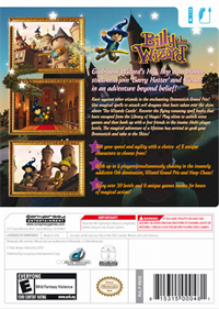 Billy the Wizard: Rocket Broomstick Racing - Box - Back Image