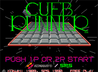 Cueb Runner - Screenshot - Game Title Image