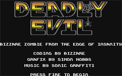 Deadly Evil - Screenshot - Game Title Image