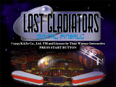 Last Gladiators: Digital Pinball - Screenshot - Game Title Image