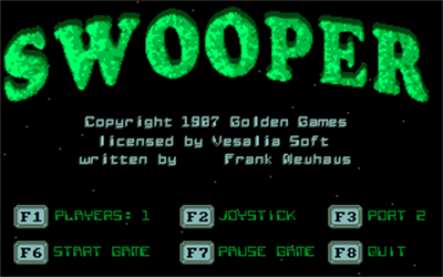 Swooper - Screenshot - Game Title Image