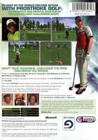ProStroke Golf: World Tour 2007 - Box - Back Image