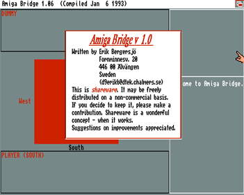 Amiga Bridge - Screenshot - Game Title Image