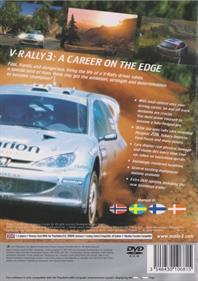 V-Rally 3 - Box - Back Image