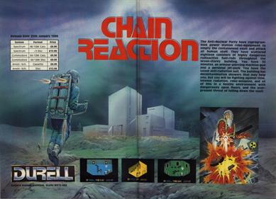 Chain Reaction (Durell Software) - Advertisement Flyer - Front Image