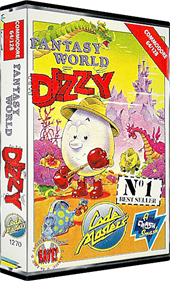 Fantasy World Dizzy - Box - 3D Image