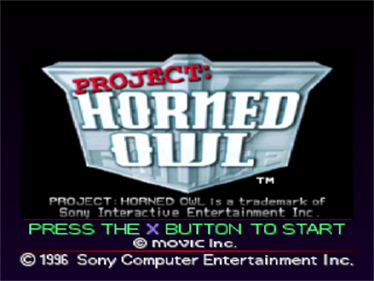 Project: Horned Owl - Screenshot - Game Title Image