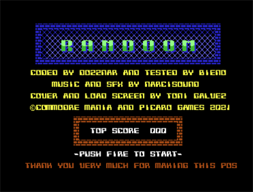 Randoom - Screenshot - Game Title Image