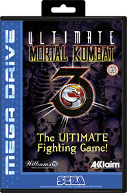 Ultimate Mortal Kombat 3 - Box - Front - Reconstructed Image