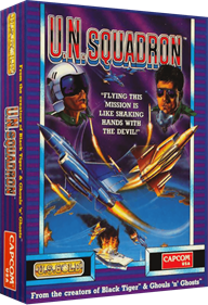 U.N. Squadron - Box - 3D Image