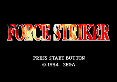 Burning Fists: Force Striker - Screenshot - Game Title Image