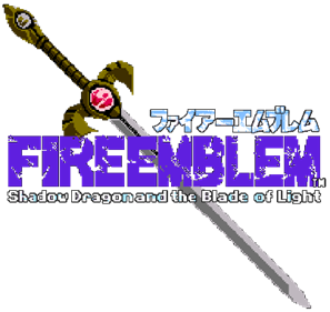 Fire Emblem: Ankoku Ryuu to Hikari no Tsurugi - Clear Logo Image