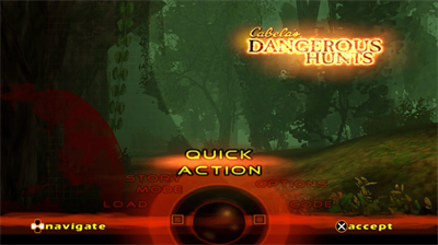 Cabela's Dangerous Hunts: Ultimate Challenge - Screenshot - Game Title Image