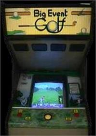 Big Event Golf - Arcade - Cabinet Image