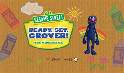 Sesame Street: Ready, Set, Grover! - Screenshot - Game Title Image