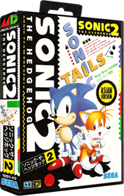 Sonic the Hedgehog 2 - Box - 3D Image