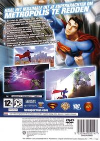 Superman Returns - Box - Back Image