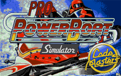 Pro Powerboat Simulator - Screenshot - Game Title Image