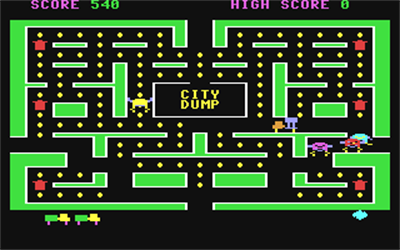Trashman (Creative Software) - Screenshot - Gameplay Image