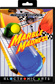 Marble Madness (Electronic Arts) - Box - Front - Reconstructed Image