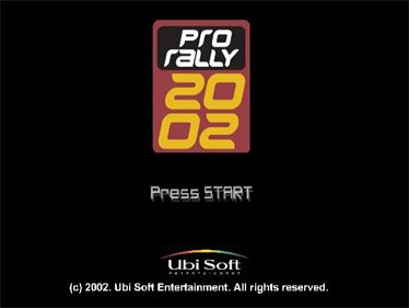 Pro Rally - Screenshot - Game Title Image