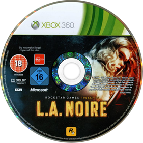 L.A. Noire - Disc Image
