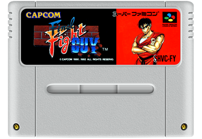 Final Fight Guy - Fanart - Cart - Front Image