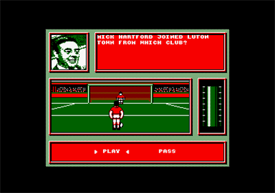 Saint & Greavsie: The Ultimate Soccer Trivia Game - Screenshot - Gameplay Image