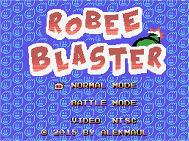 Robee Blaster - Screenshot - Game Title Image