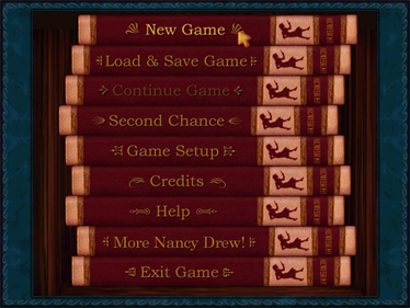 Nancy Drew: The Secret of Shadow Ranch - Screenshot - Game Select Image