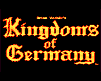 Kingdoms of Germany - Screenshot - Game Title Image