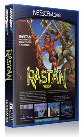Rastan Saga - Box - 3D Image
