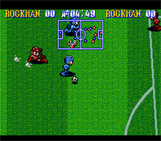 Mega Man Soccer - Screenshot - Gameplay Image