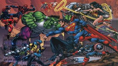 DC Versus Marvel - Fanart - Background Image