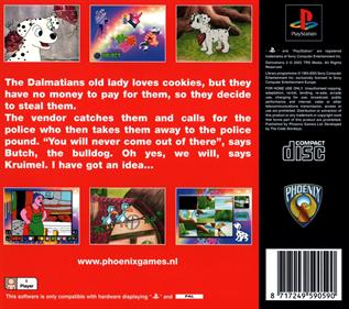 Dalmatians 2 - Box - Back Image