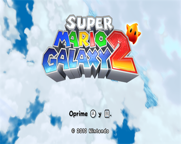 Super Mario Galaxy 2 - Screenshot - Game Title Image