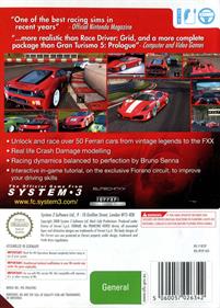Ferrari Challenge: Trofeo Pirelli - Box - Back Image