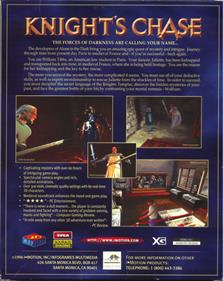 Time Gate: Knight's Chase - Box - Back Image